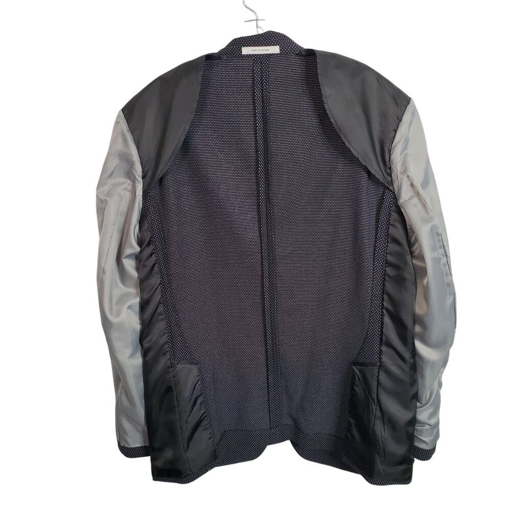 Lord & Taylor Laboratory Men's Size 44R Sportcoat Blazer Micro Polka Dot 2 Butto - Picture 14 of 14